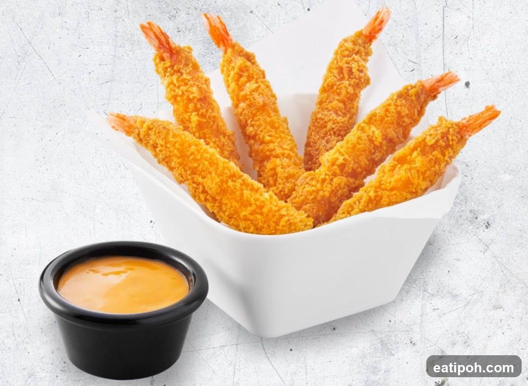 Crispy Fried Shrimp with Dipping Sauce
