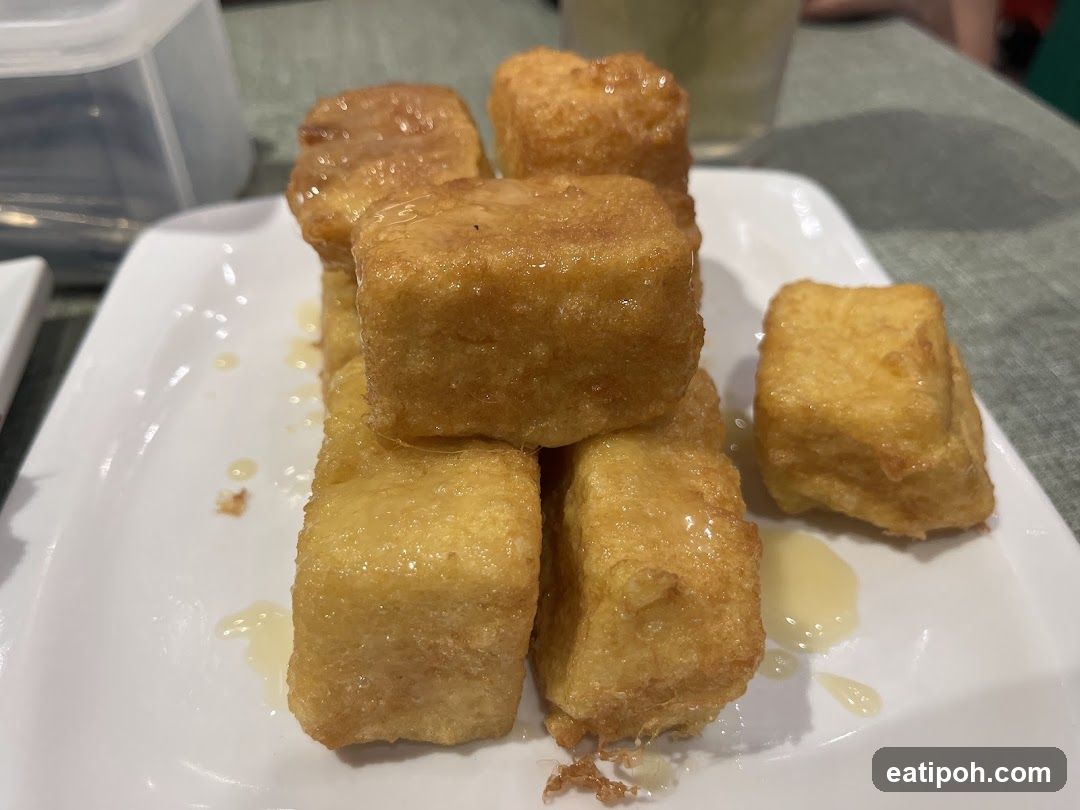 Fried Tofu Dish