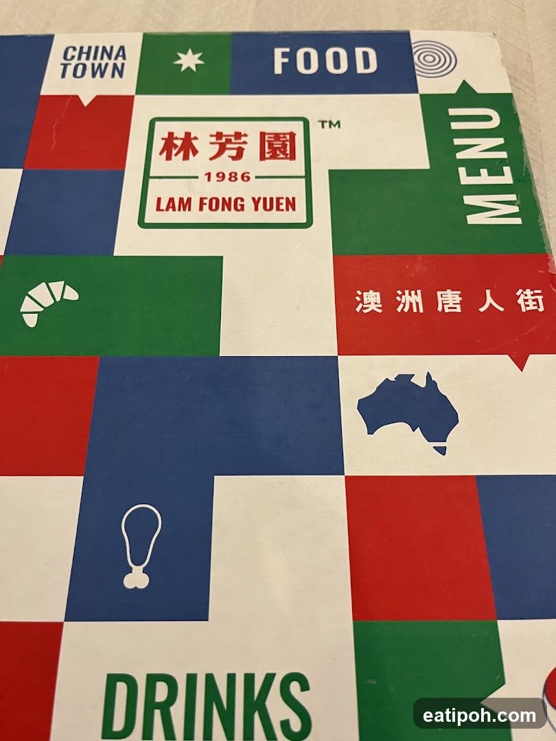 Lam Fong Yuen Menu Cover