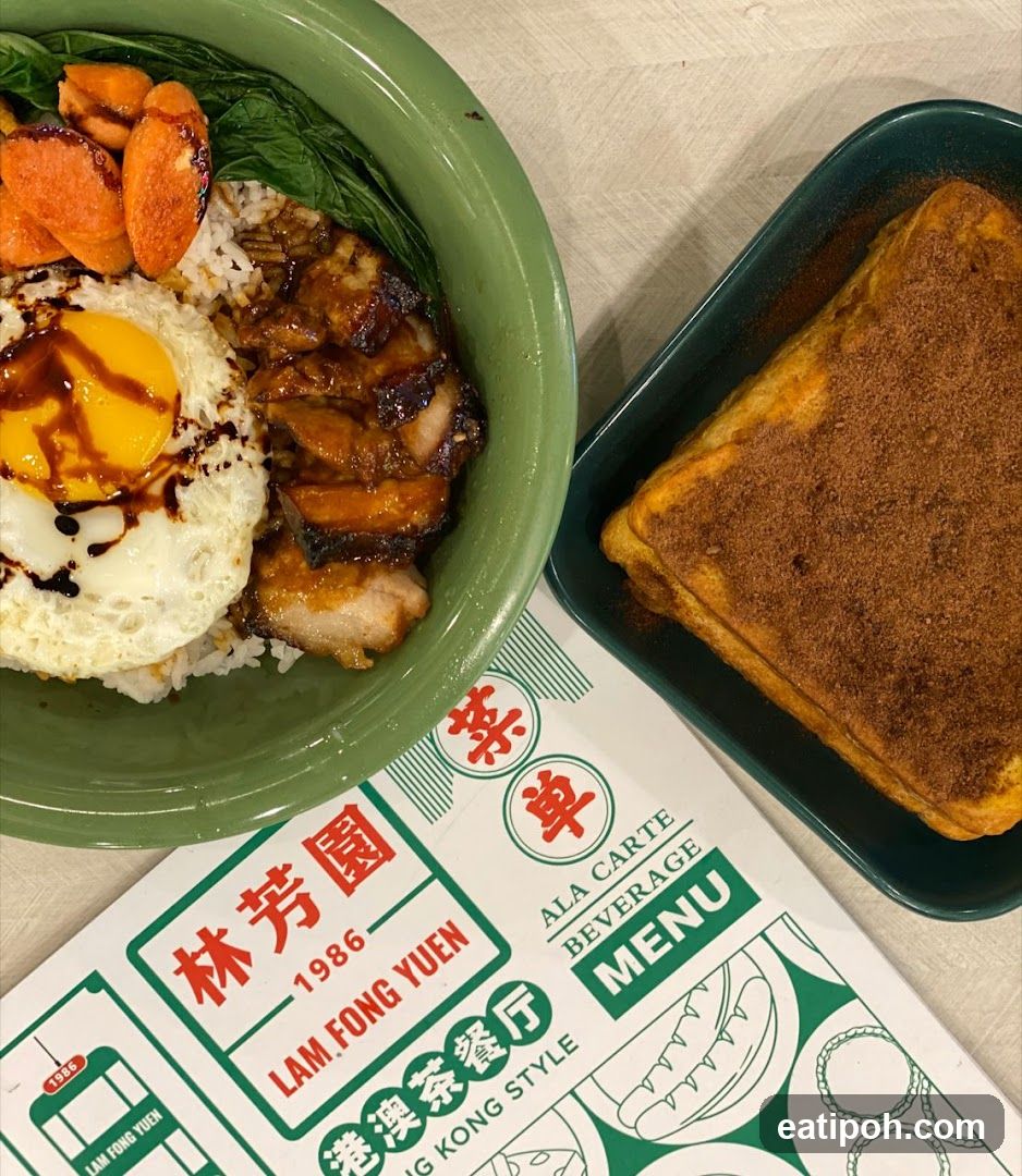 Lam Fong Yuen Meal Display