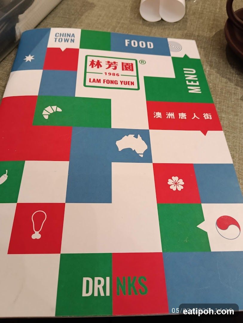 Lam Fong Yuen Menu