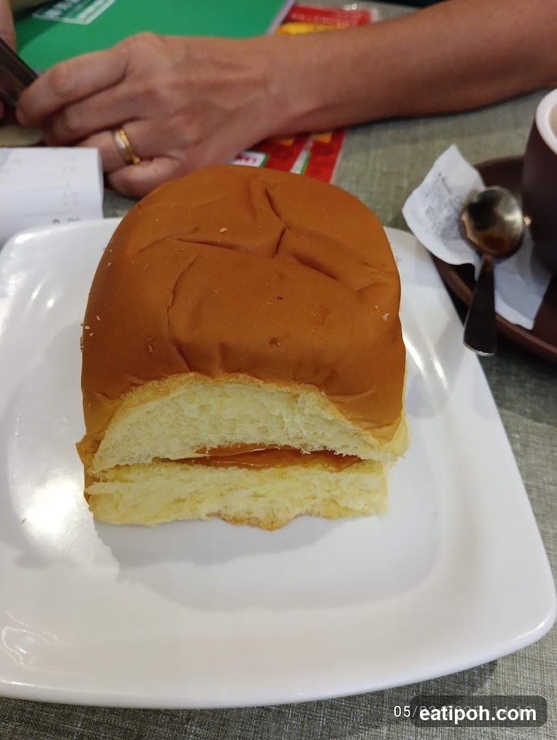 Bread on Plate at Table