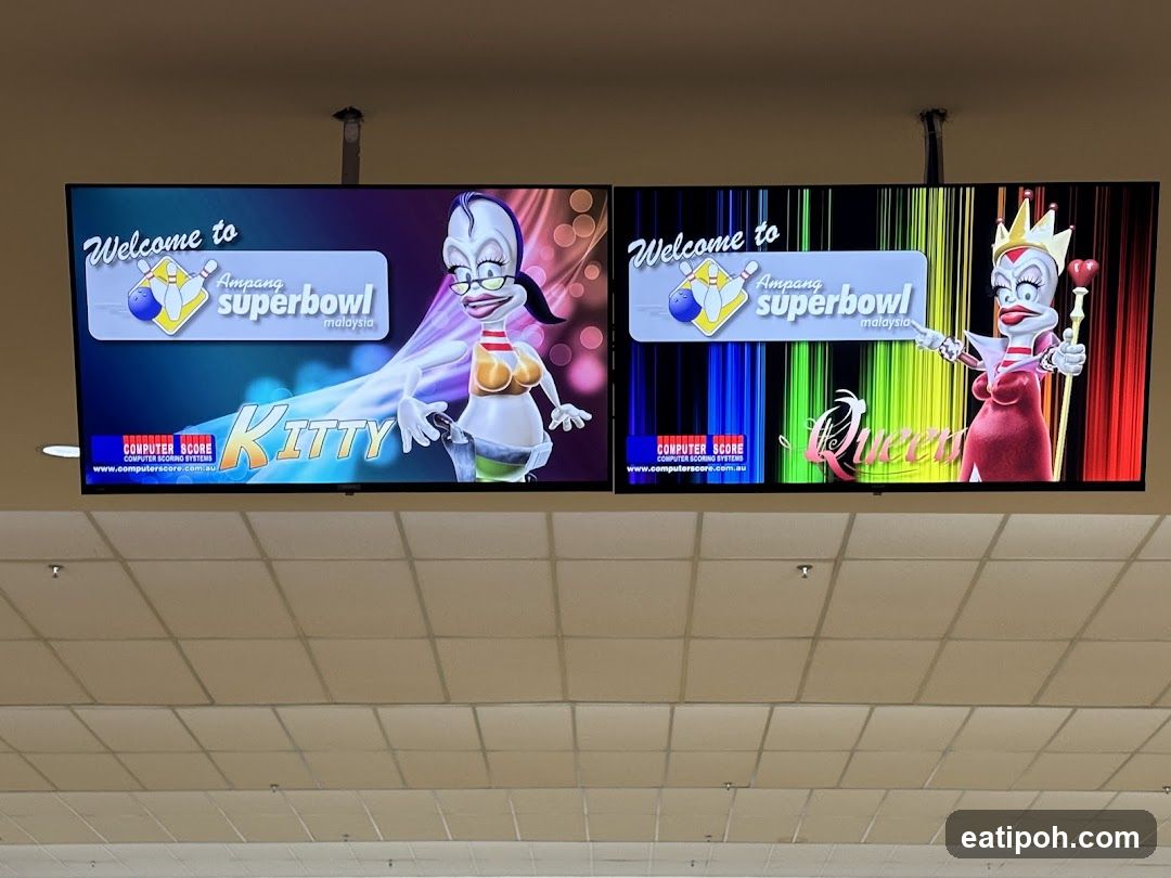 Digital Display at Ampang Superbowl Malaysia