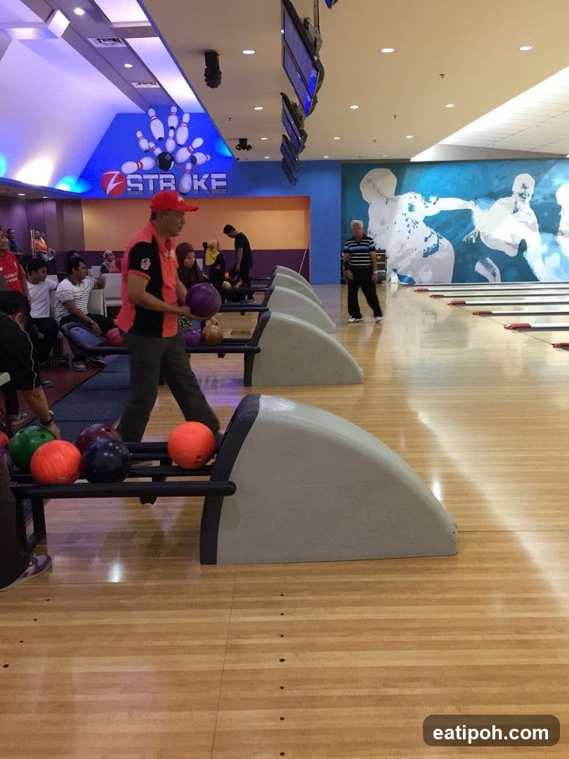 Bowling Alley Interior