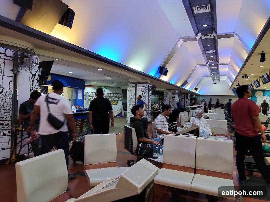 Bowling Center Interior