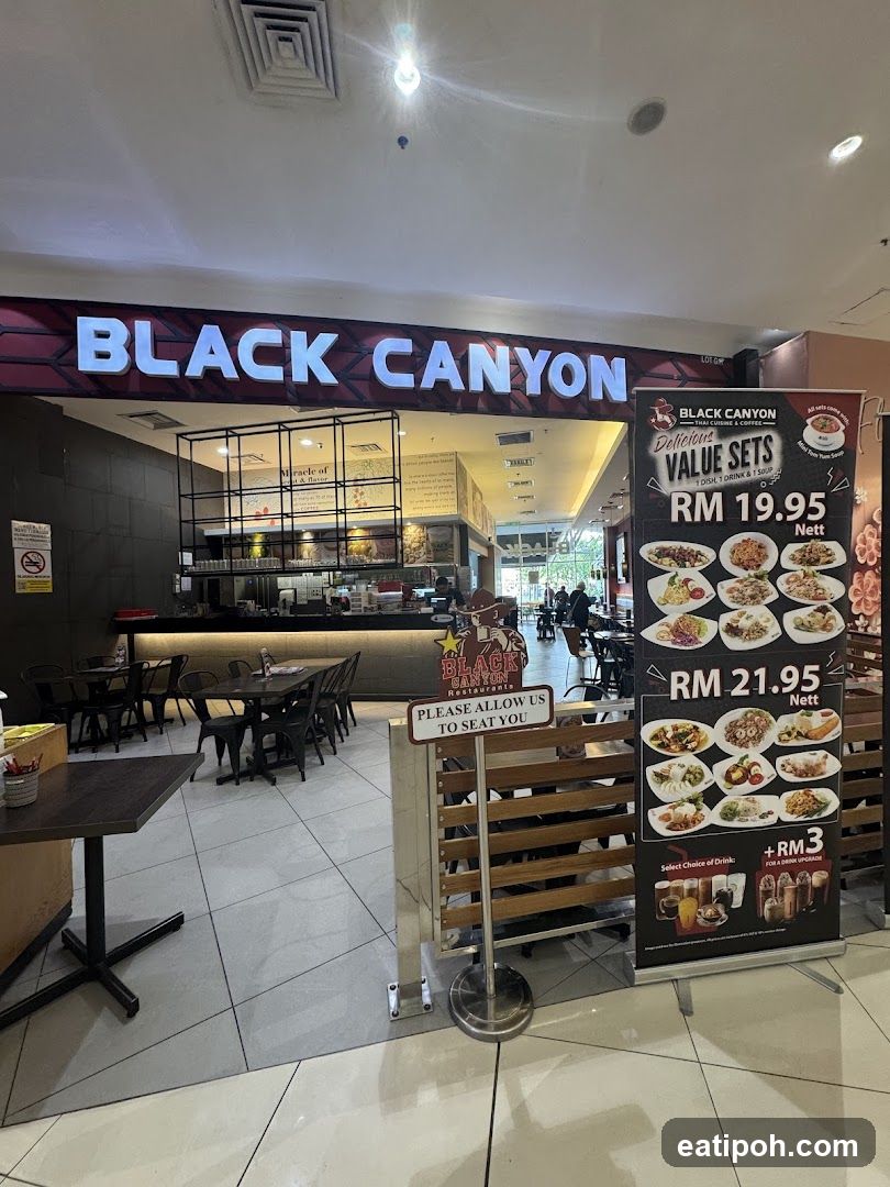 Black Canyon Restaurant Entrance