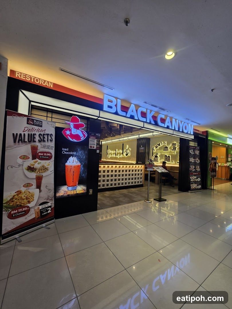 Black Canyon Restaurant Entrance