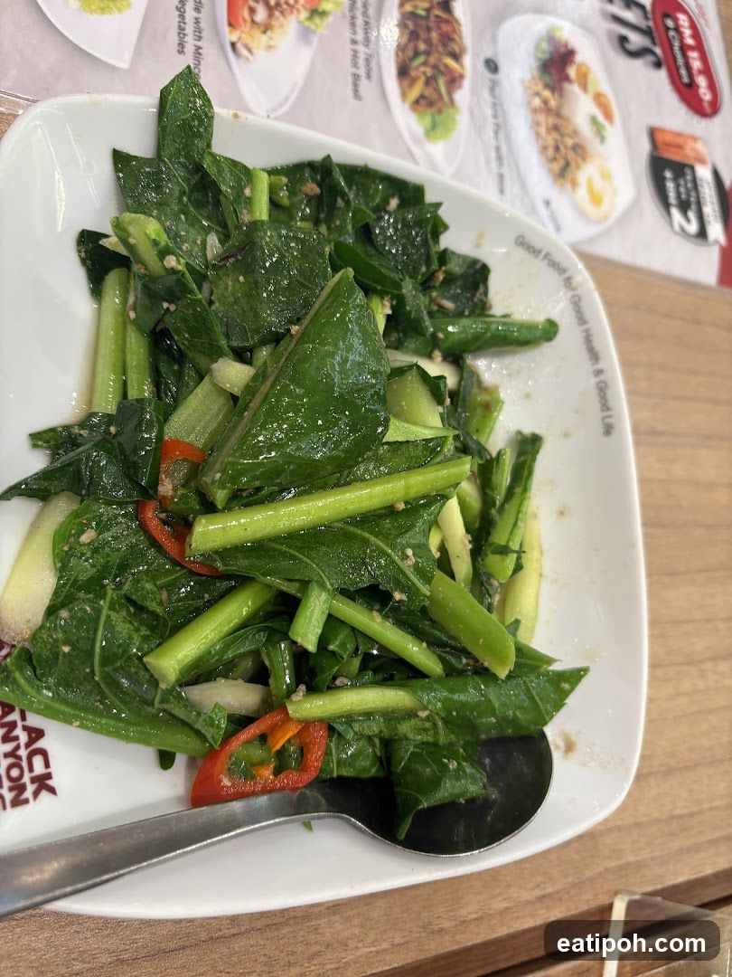 Salad on Plate