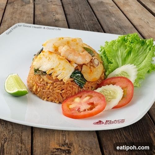 Food Plate on Wooden Surface