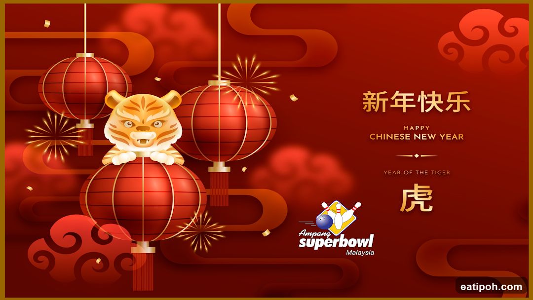 Ampang Superbowl Malaysia New Year Celebration Poster