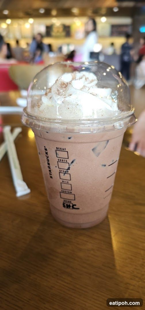 Starbucks drink on table