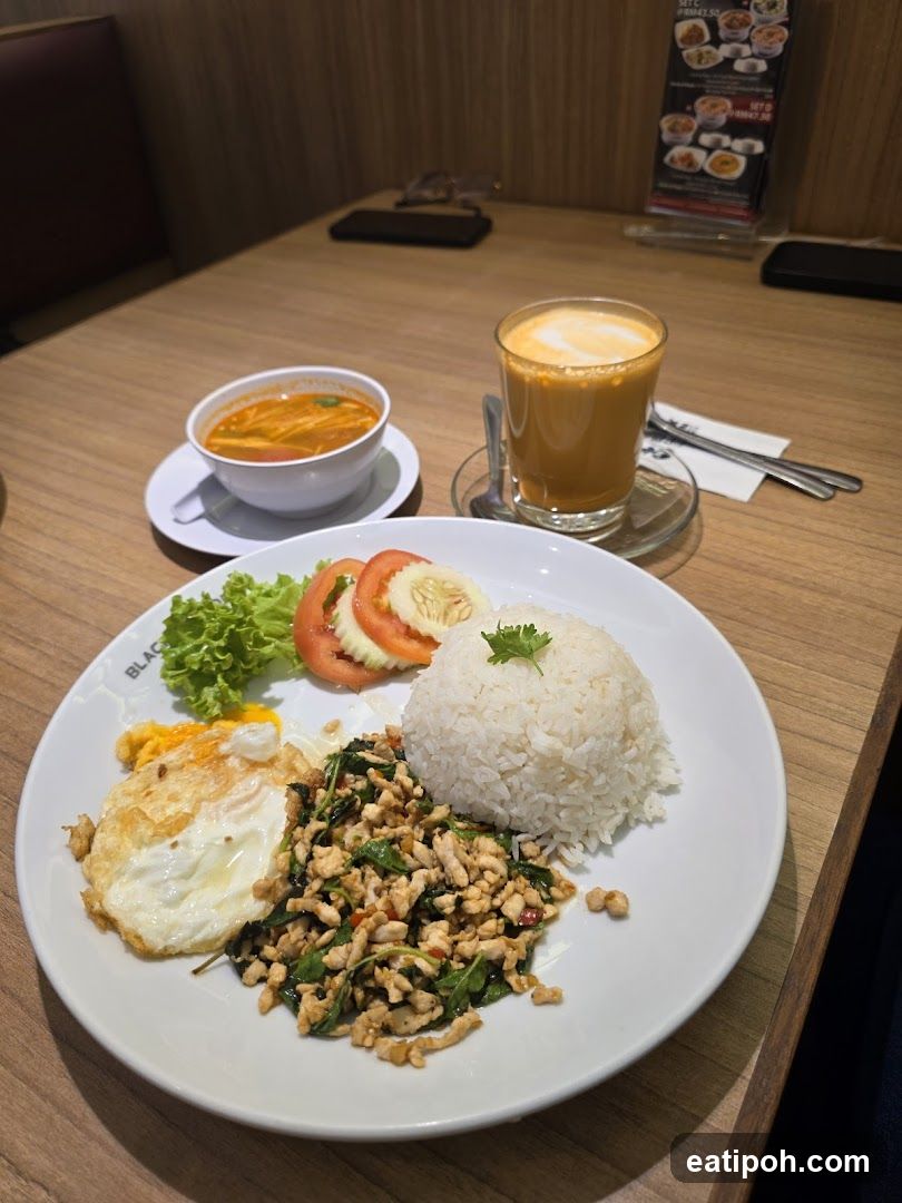 Restaurant Interior Meal Setup