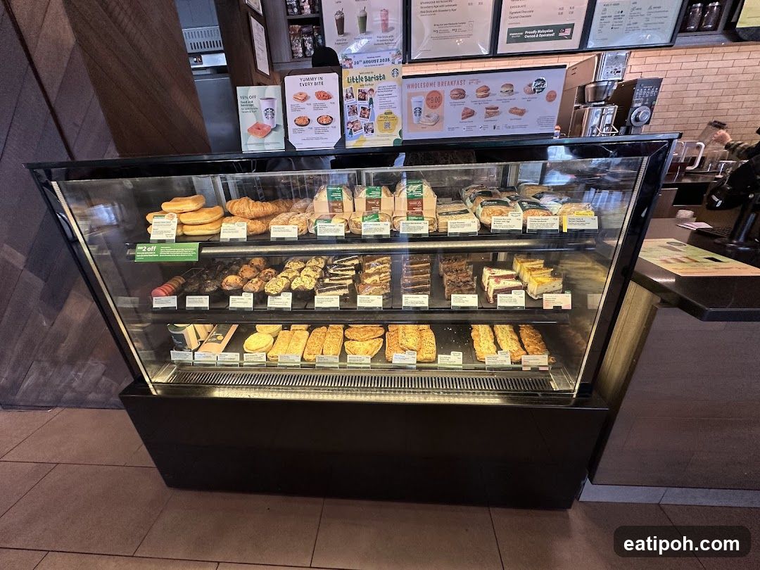 Starbucks bakery display