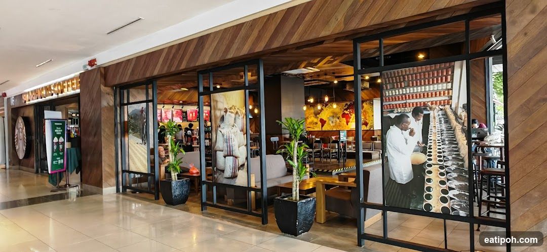 Storefront with interior view