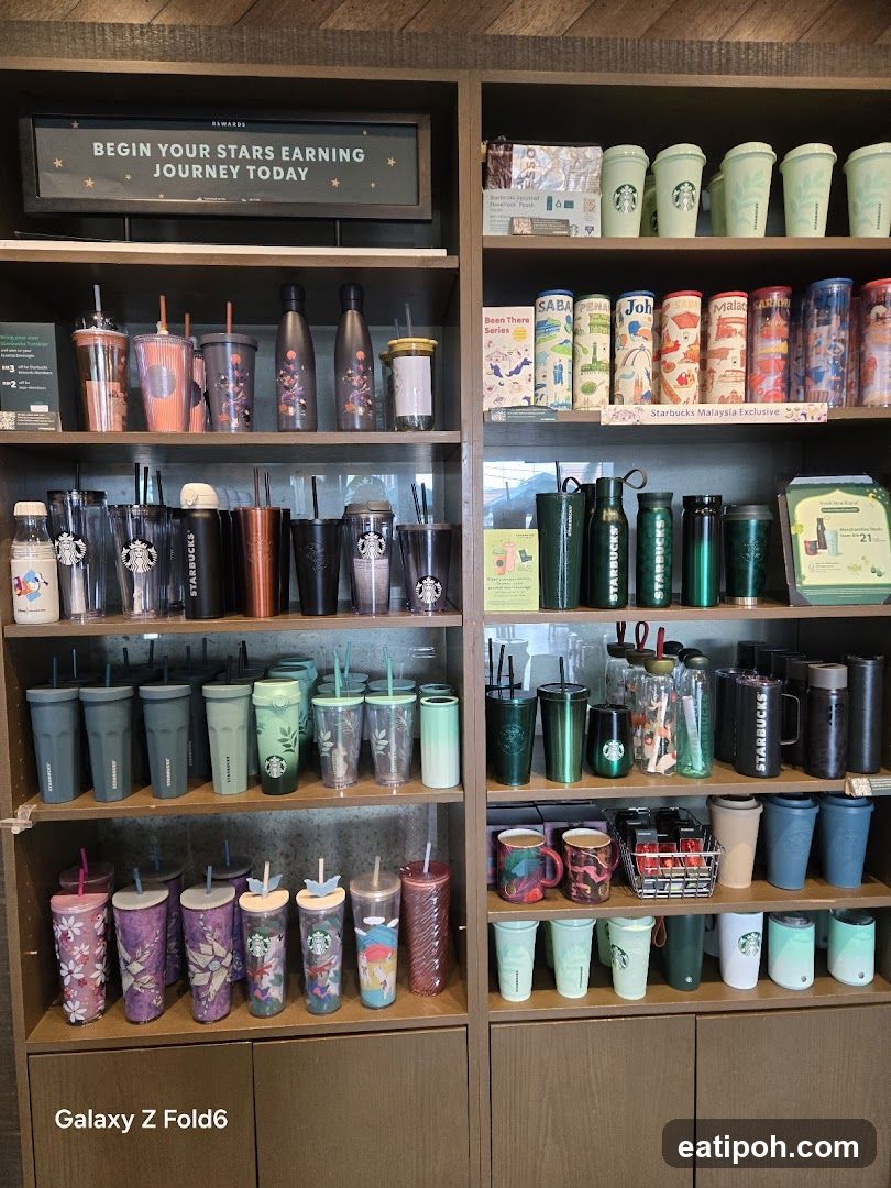 Starbucks Store Interior Display