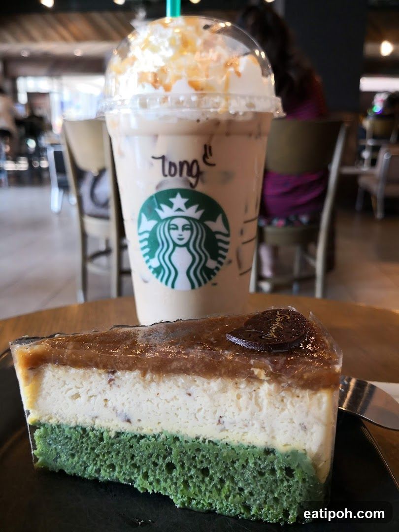 Starbucks beverage and dessert