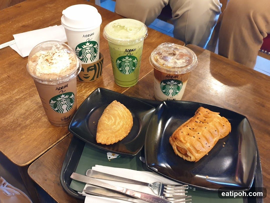 Starbucks Table Setup