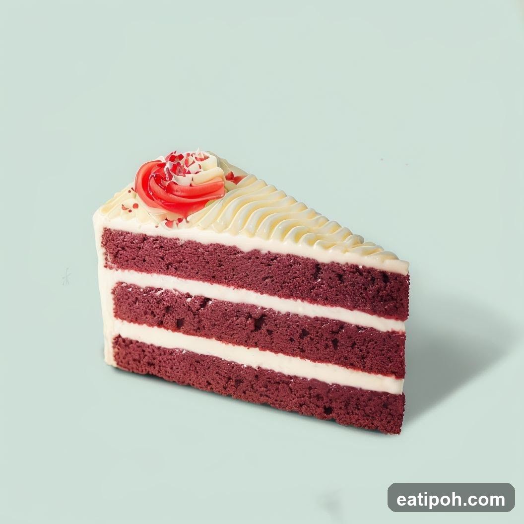 Red Velvet Cake Slice