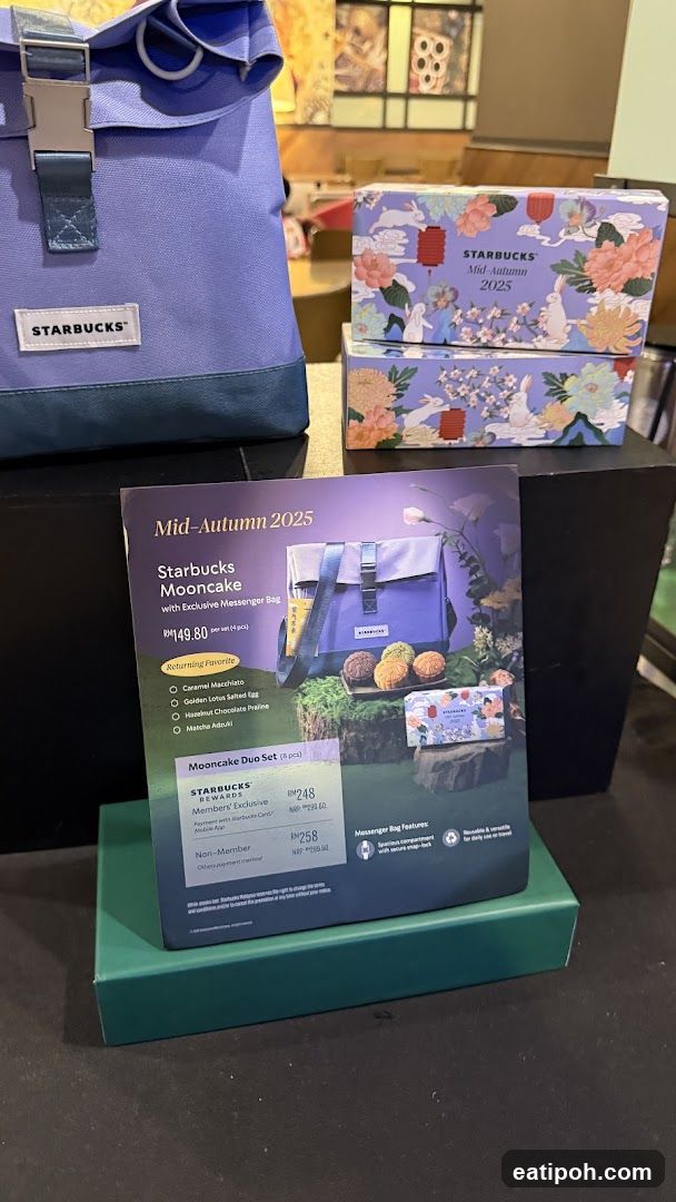 Starbucks Mid-Autumn 2025 Promotion Display