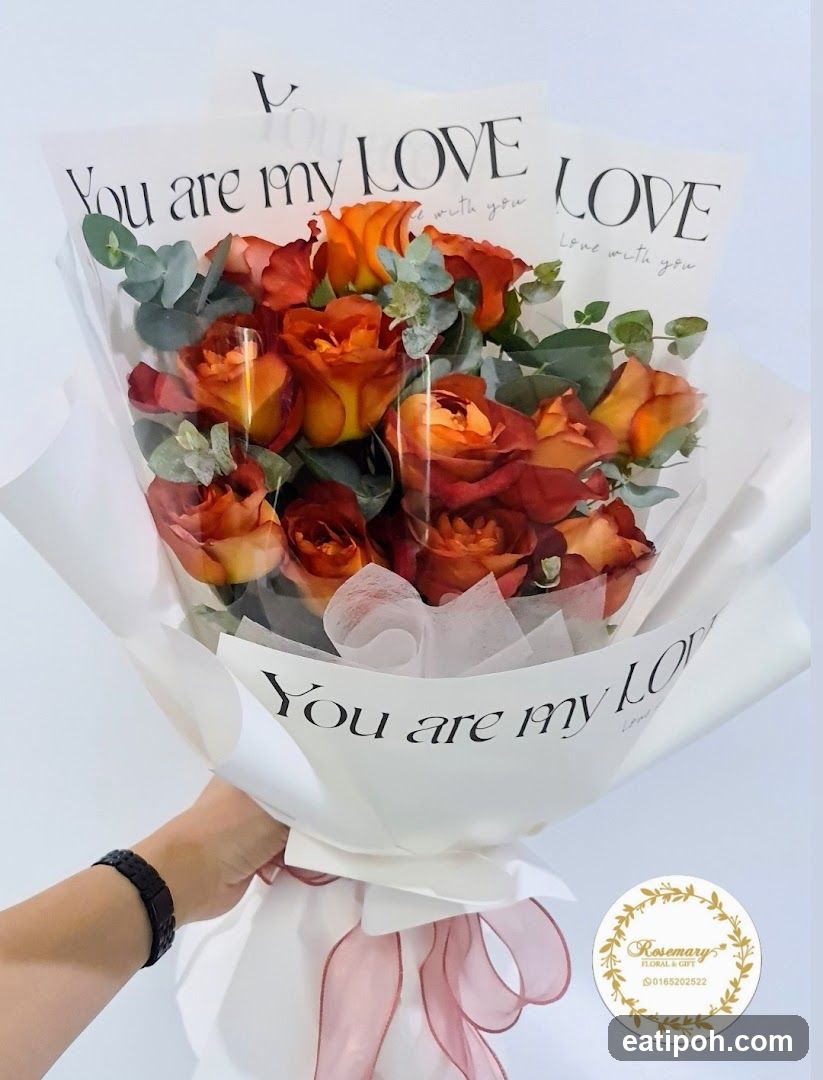 Floral Bouquet Presentation