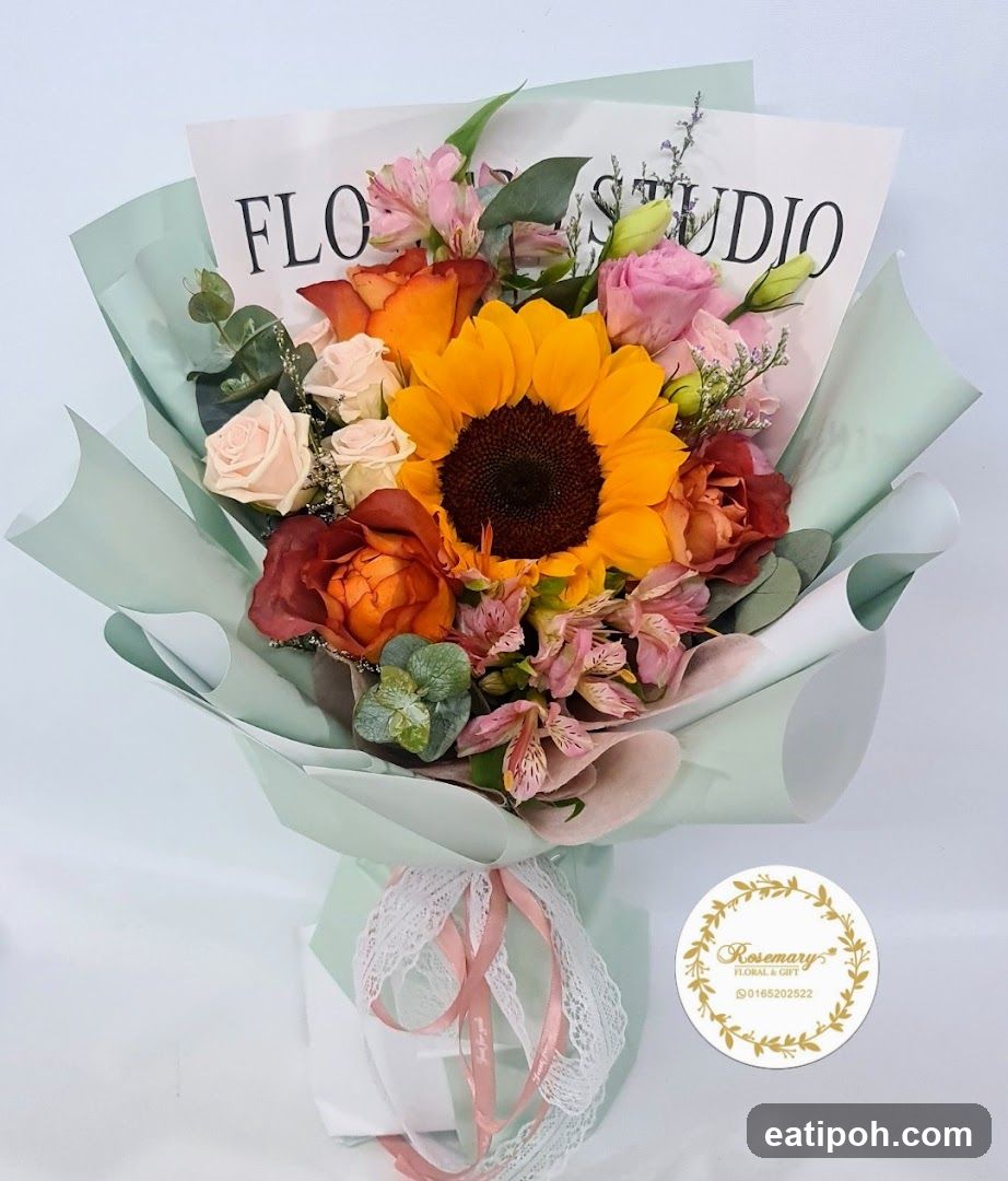 Floral Bouquet Presentation