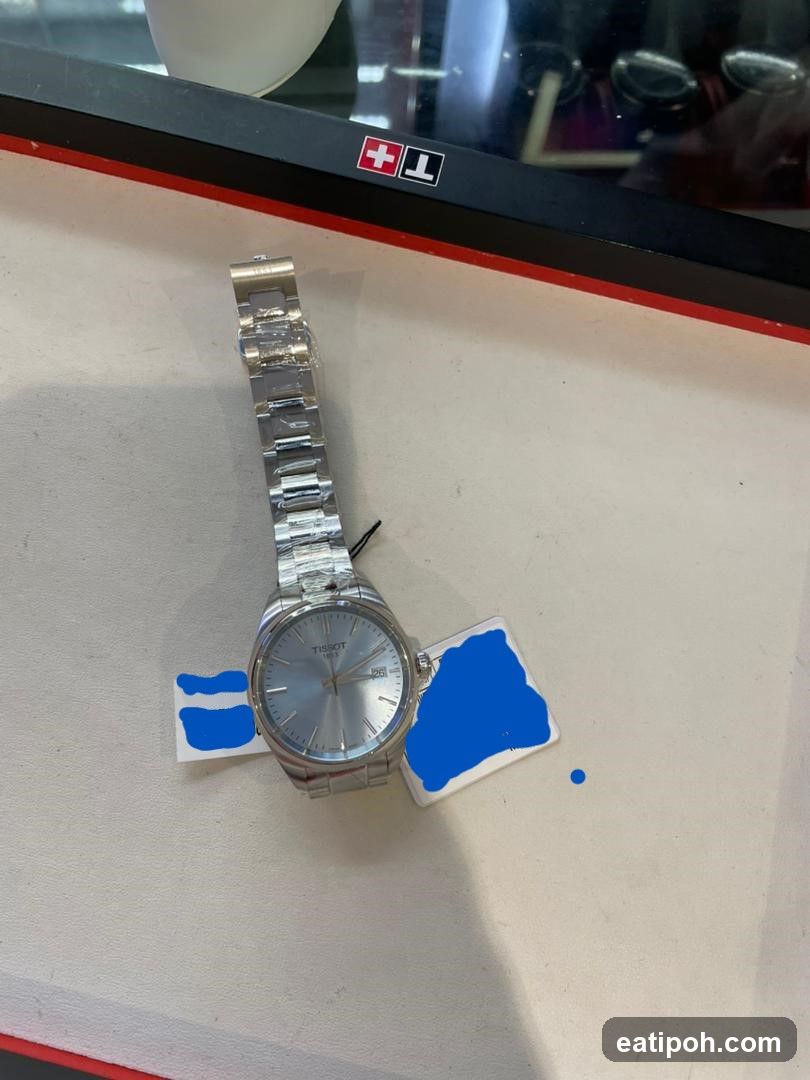 Tissot Watch Display
