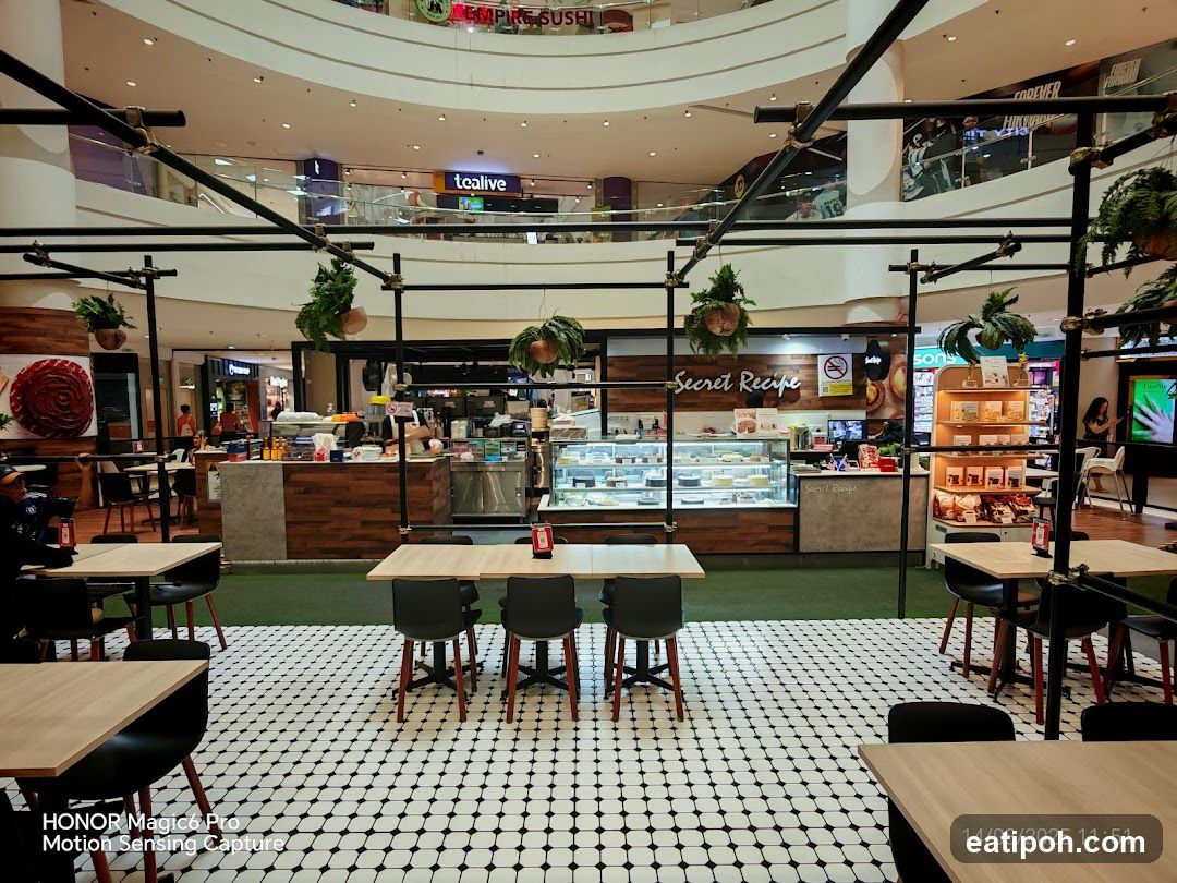 Shopping Mall Food Court Interior