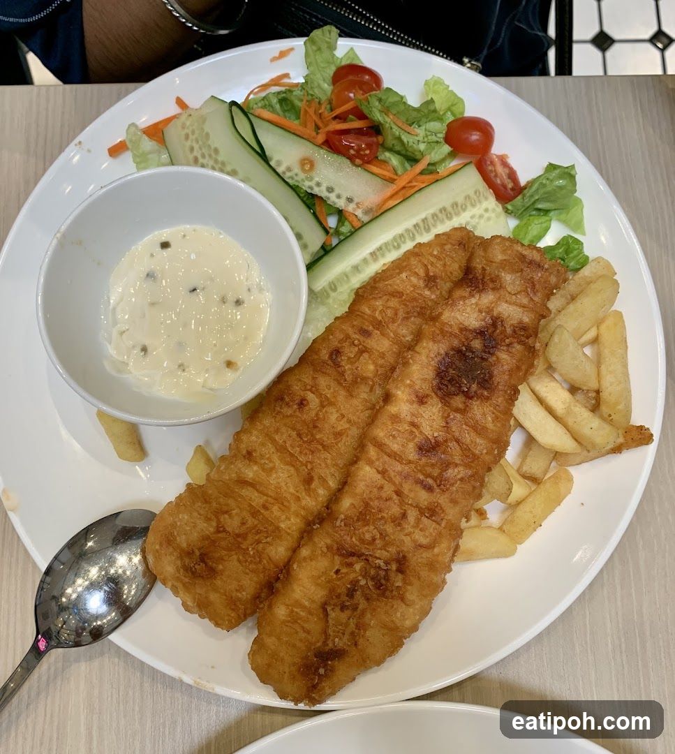 Fish and Chips Plate