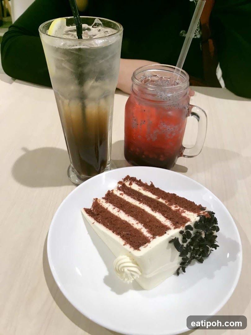 Tabletop Dessert and Beverage Setup