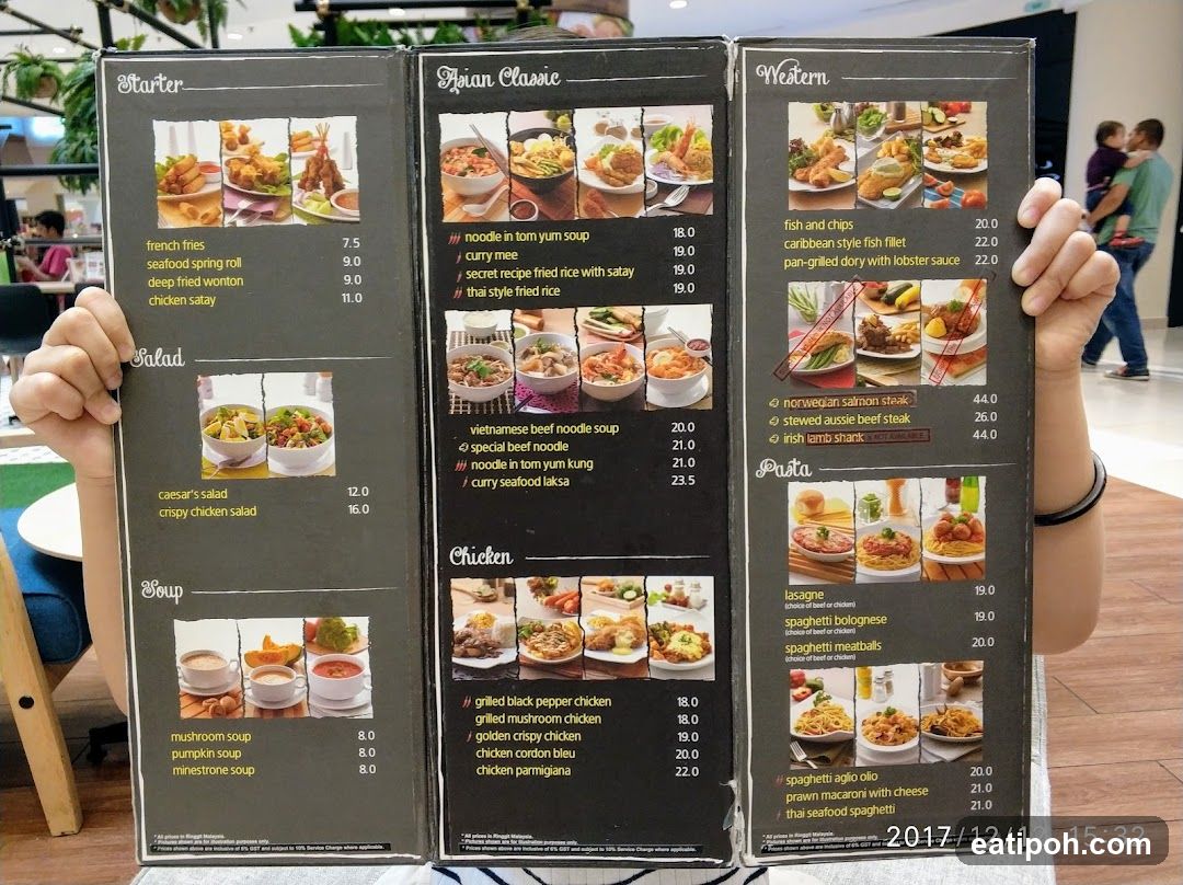 Restaurant Menu