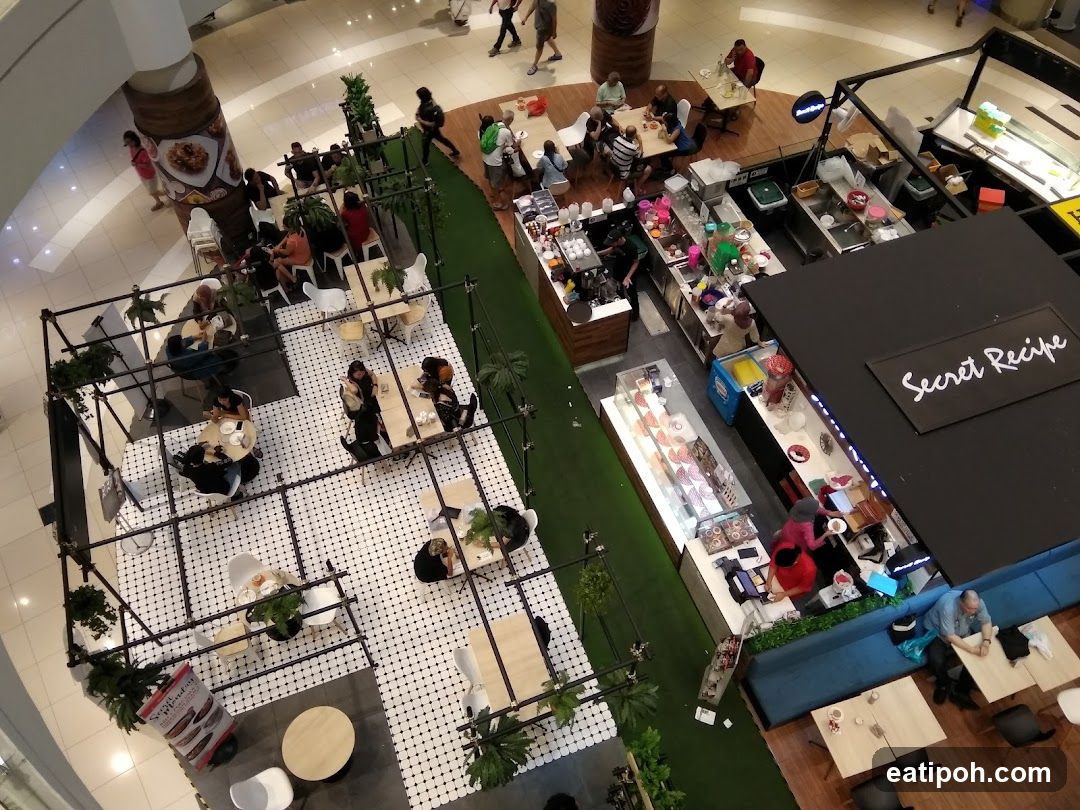 Shopping Mall Food Court Interior