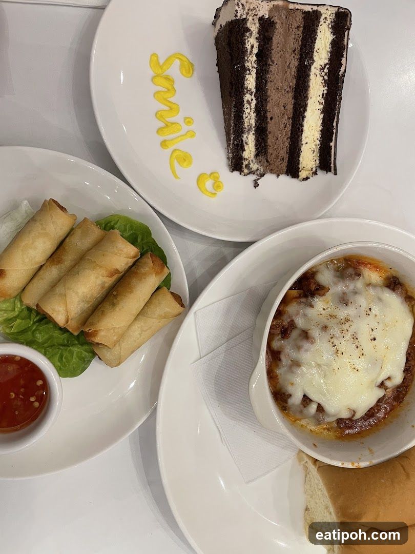 Food Items on Plate