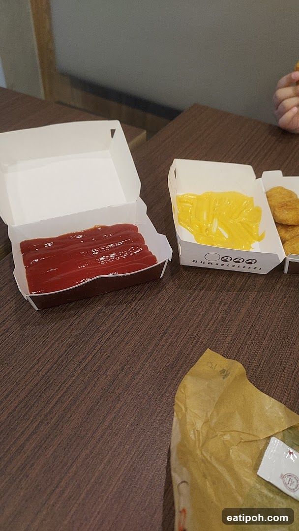 Food Items on Table