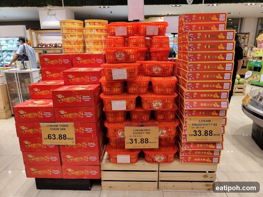 Supermarket Interior Display