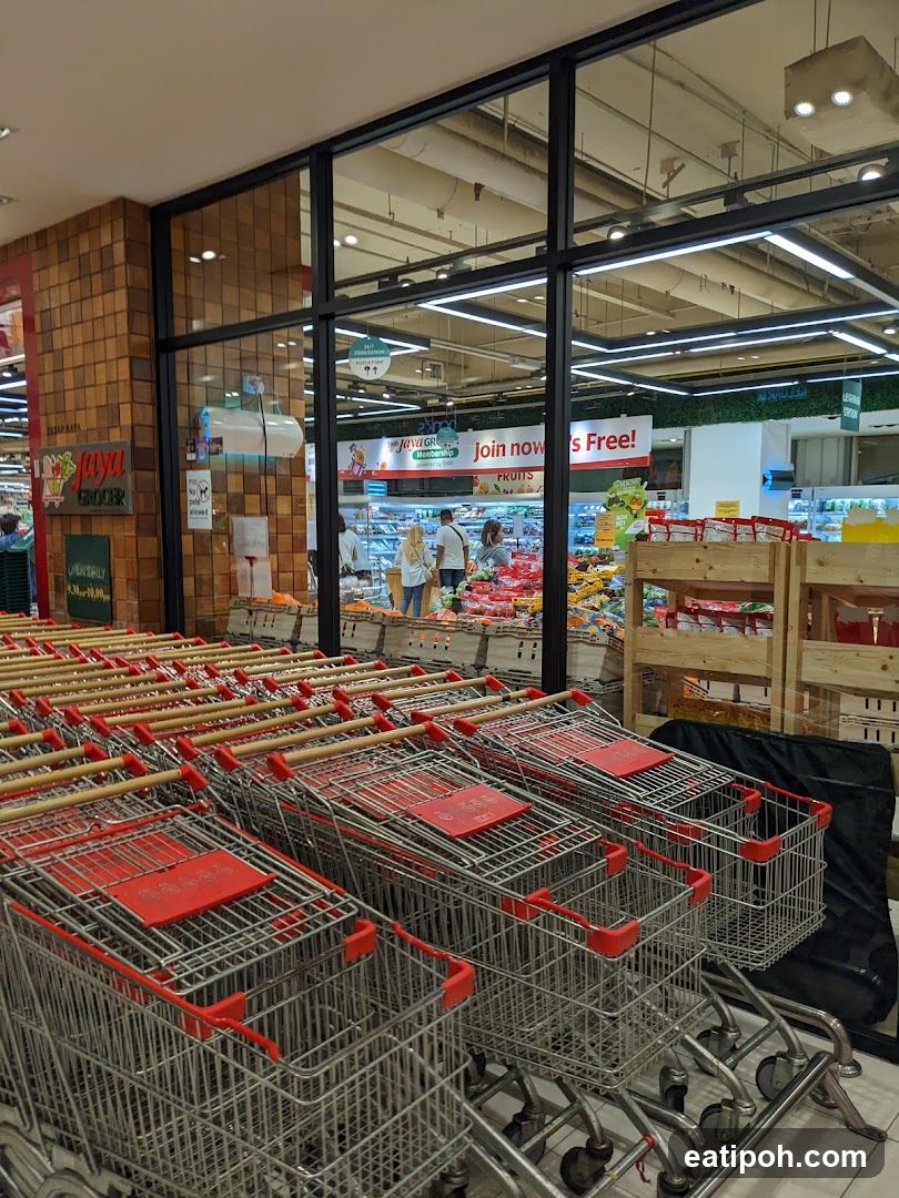 Jaya Grocer Storefront Interior View