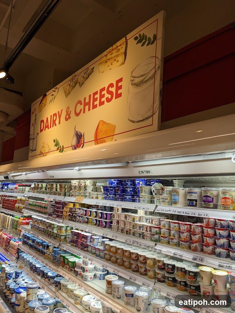 Dairy & Cheese Section