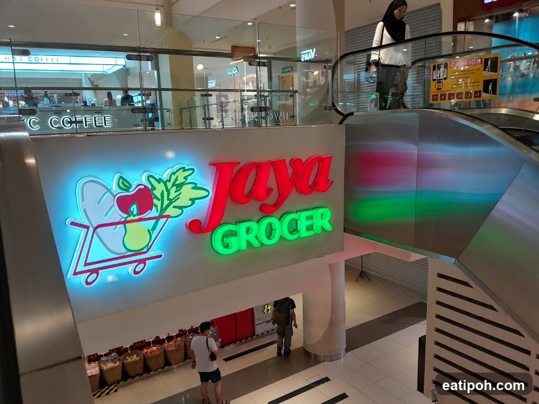 Jaya Grocer Storefront Interior View