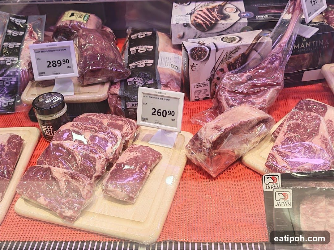 Meat Display Section