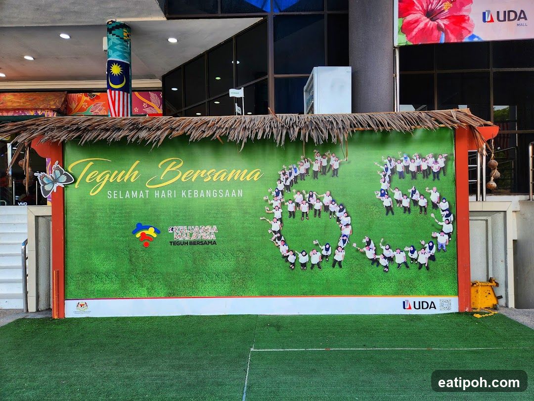 Malaysia National Day Promotion Display
