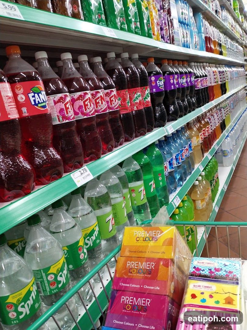 Supermarket Beverage Aisle