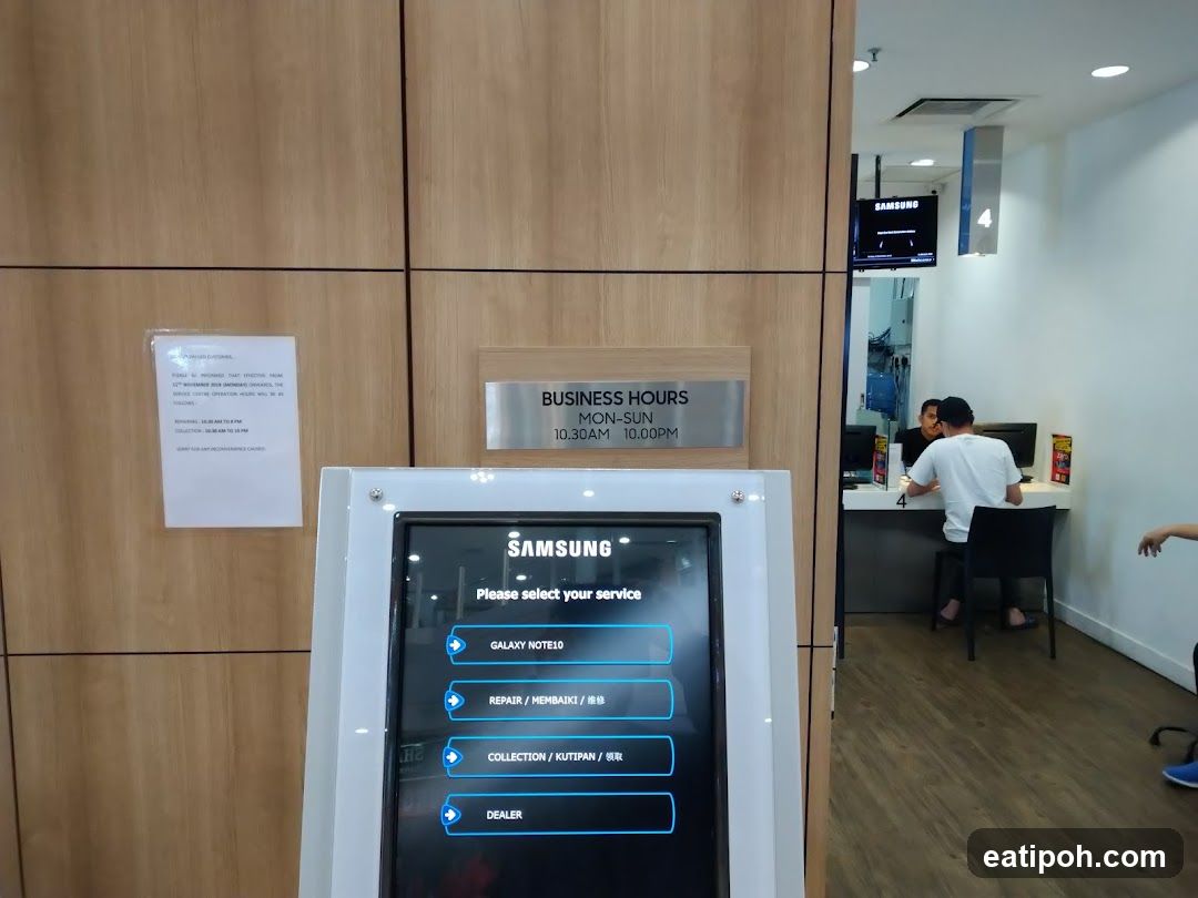 Samsung Service Center Interior
