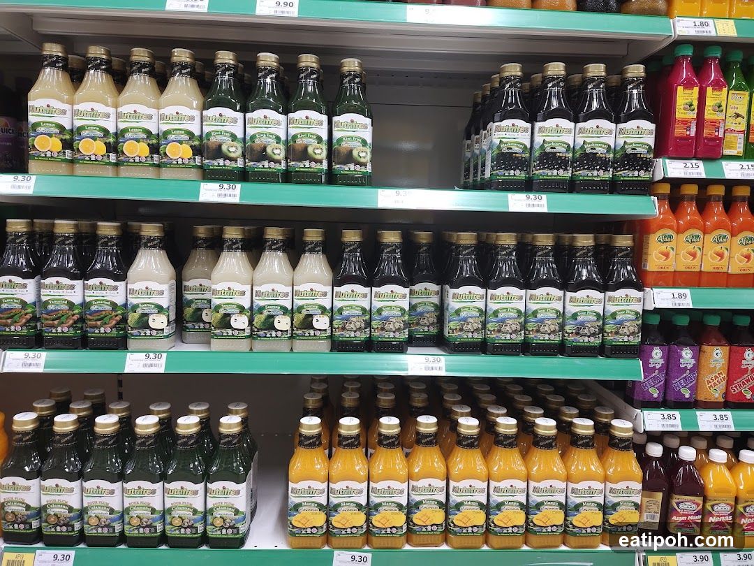 Supermarket Juice Section