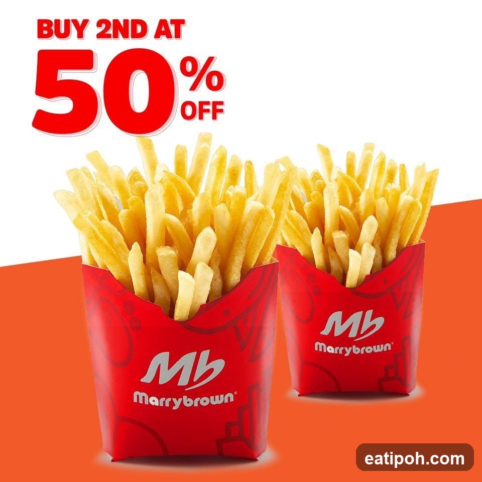 Marrybrown Fries Promotion