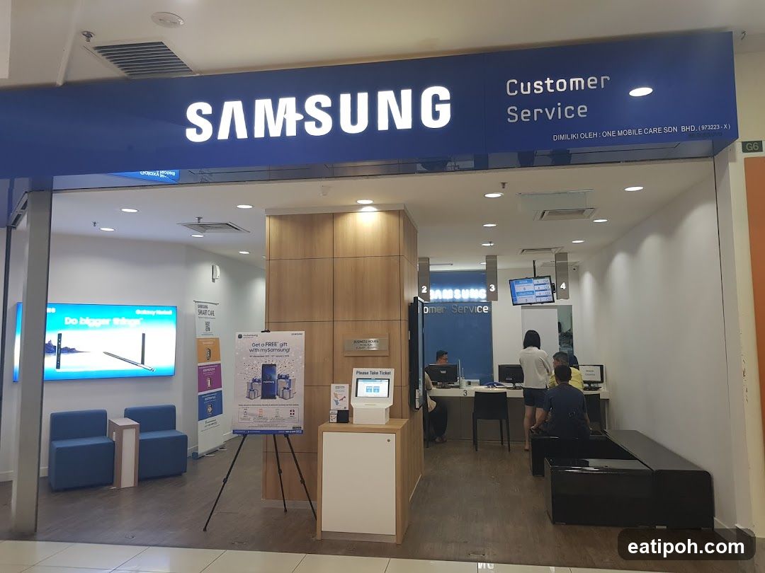 Samsung Customer Service Storefront