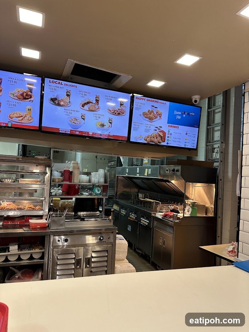 Restaurant interior view