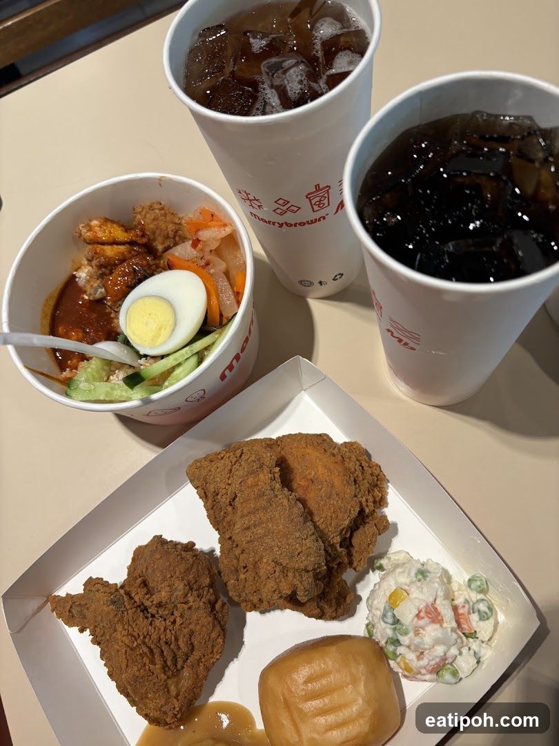Food and Drinks at a Restaurant