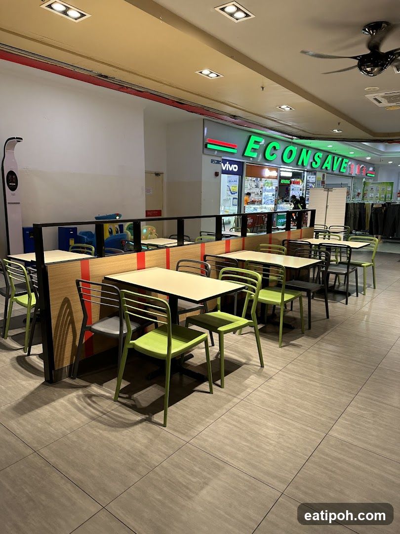 Food court interior