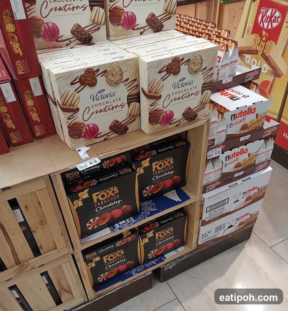 Confectionery Display in Retail Store