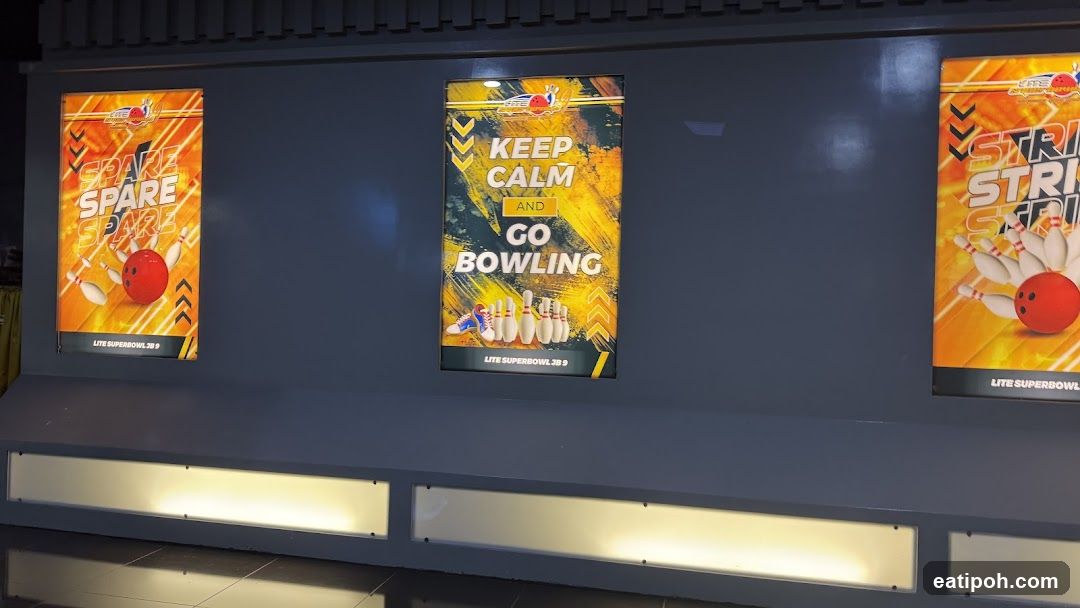 Bowling Alley Promotional Posters