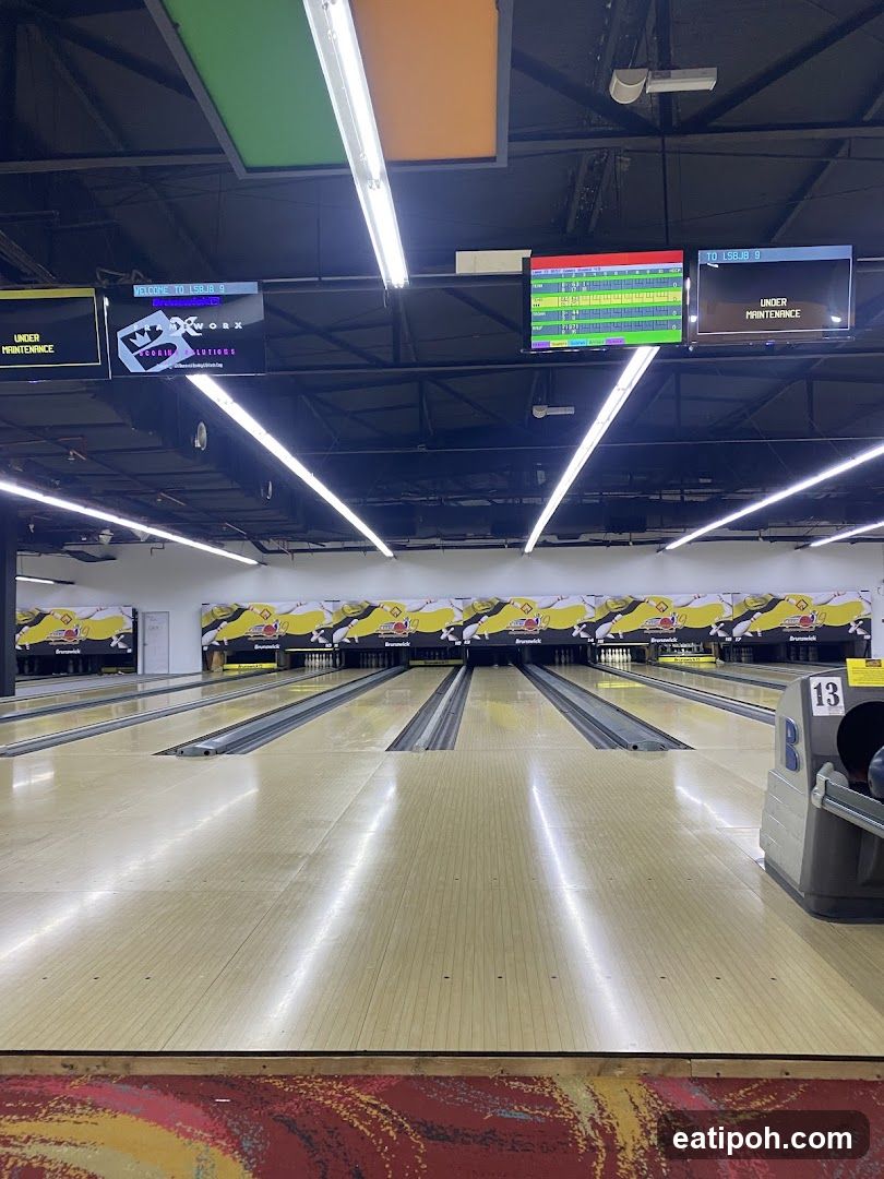 Bowling Alley Interior